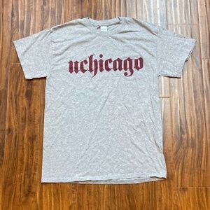 uchicago (University of Chicago) grey t shirt